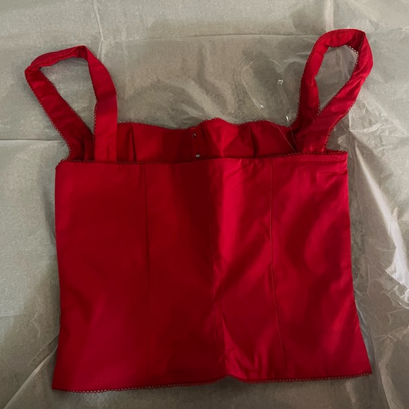 HOUSE OF CB 'Pia' Cherry Red Corset - Picture 11 of 14